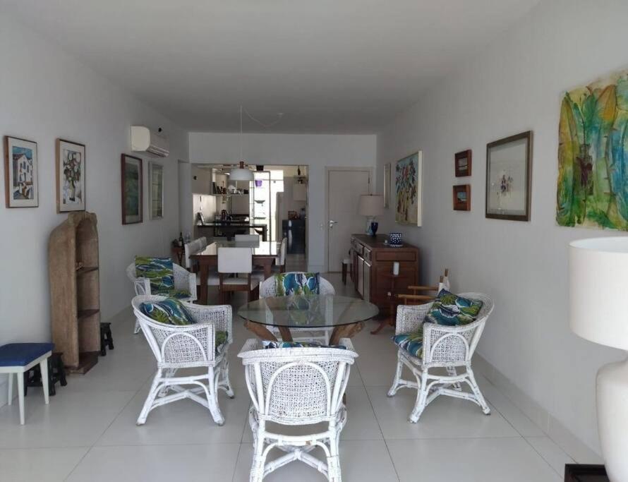 Apto De 3 Dorm De Frente Ao Mar Guarujá Dış mekan fotoğraf
