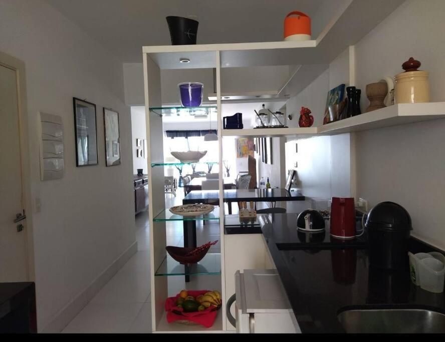 Apto De 3 Dorm De Frente Ao Mar Guarujá Dış mekan fotoğraf